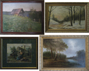 Картины голландских, фламандских, русских и советских художников
